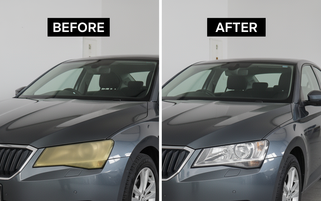 Car Headlight Repair Fluid, Scratch Remover Pack of 2